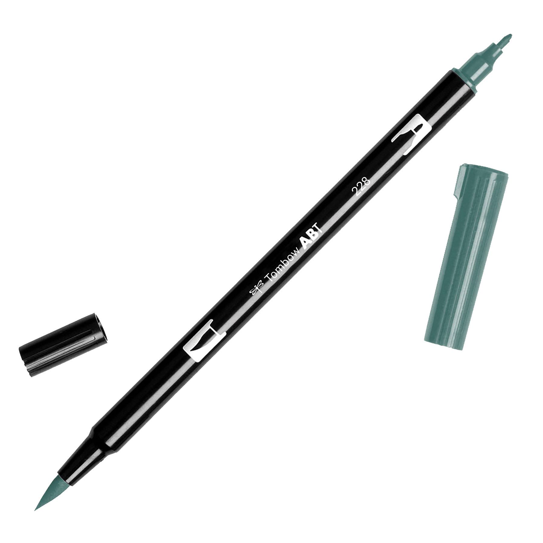 Tombow Dual Brush Pen - 228 Grey Green