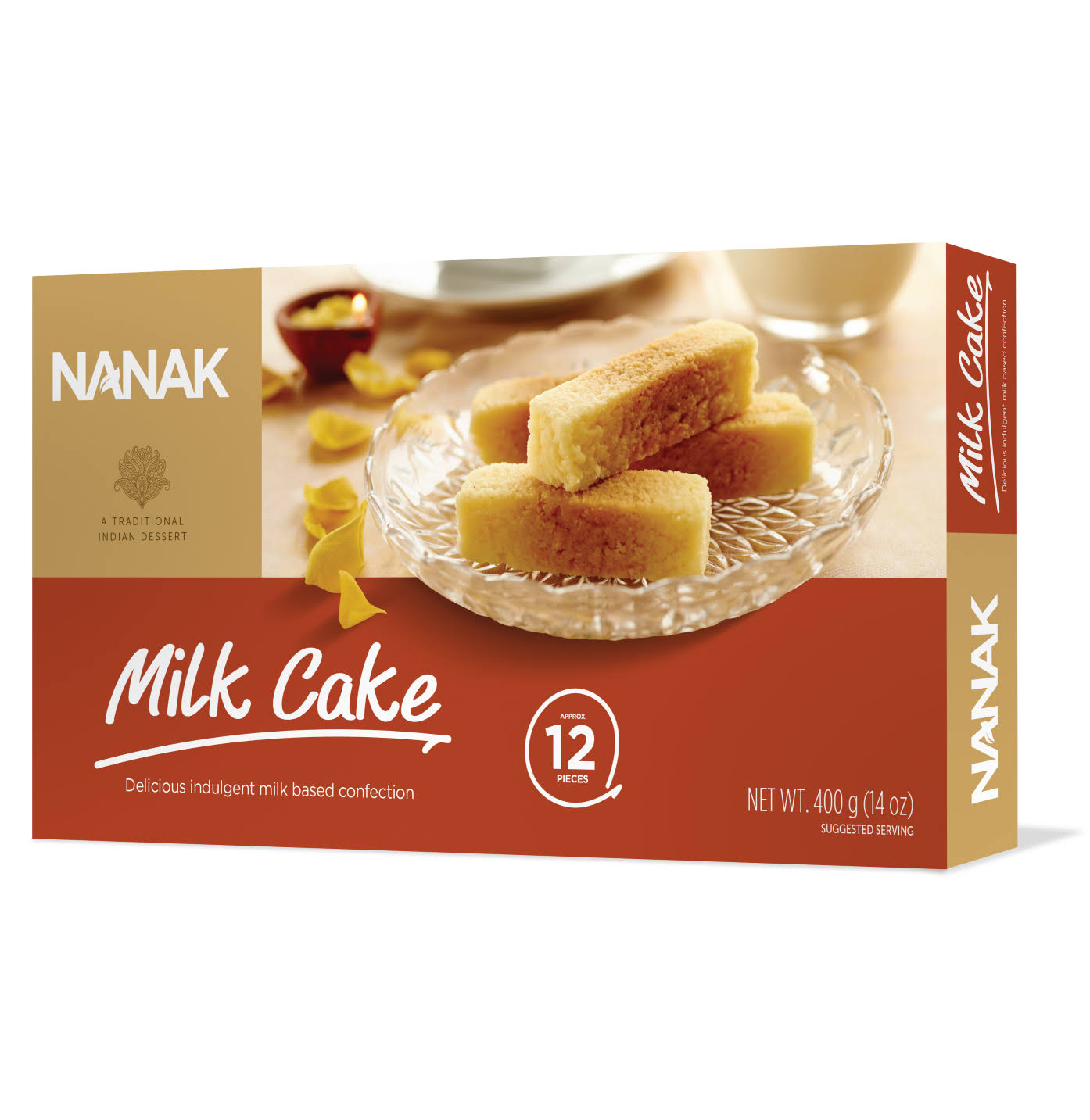 Nanak Milk Cake Milk Fudge 400g 18pcs