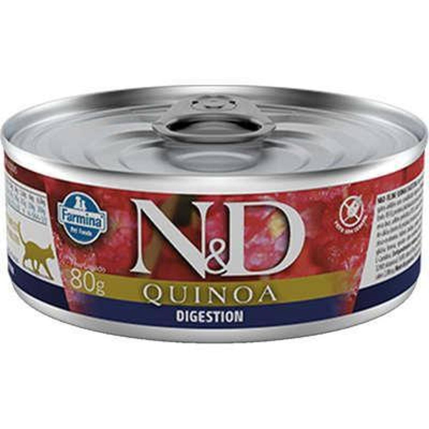 Farmina N&D Digestion Quinoa & Lamb Canned Cat Food / 2.8 oz