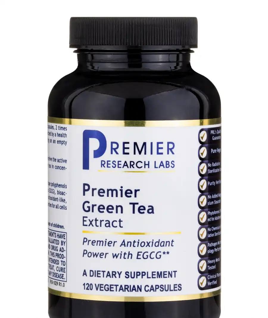 Premier Research Labs Green Tea Extract - 120 Vegetarian Capsules