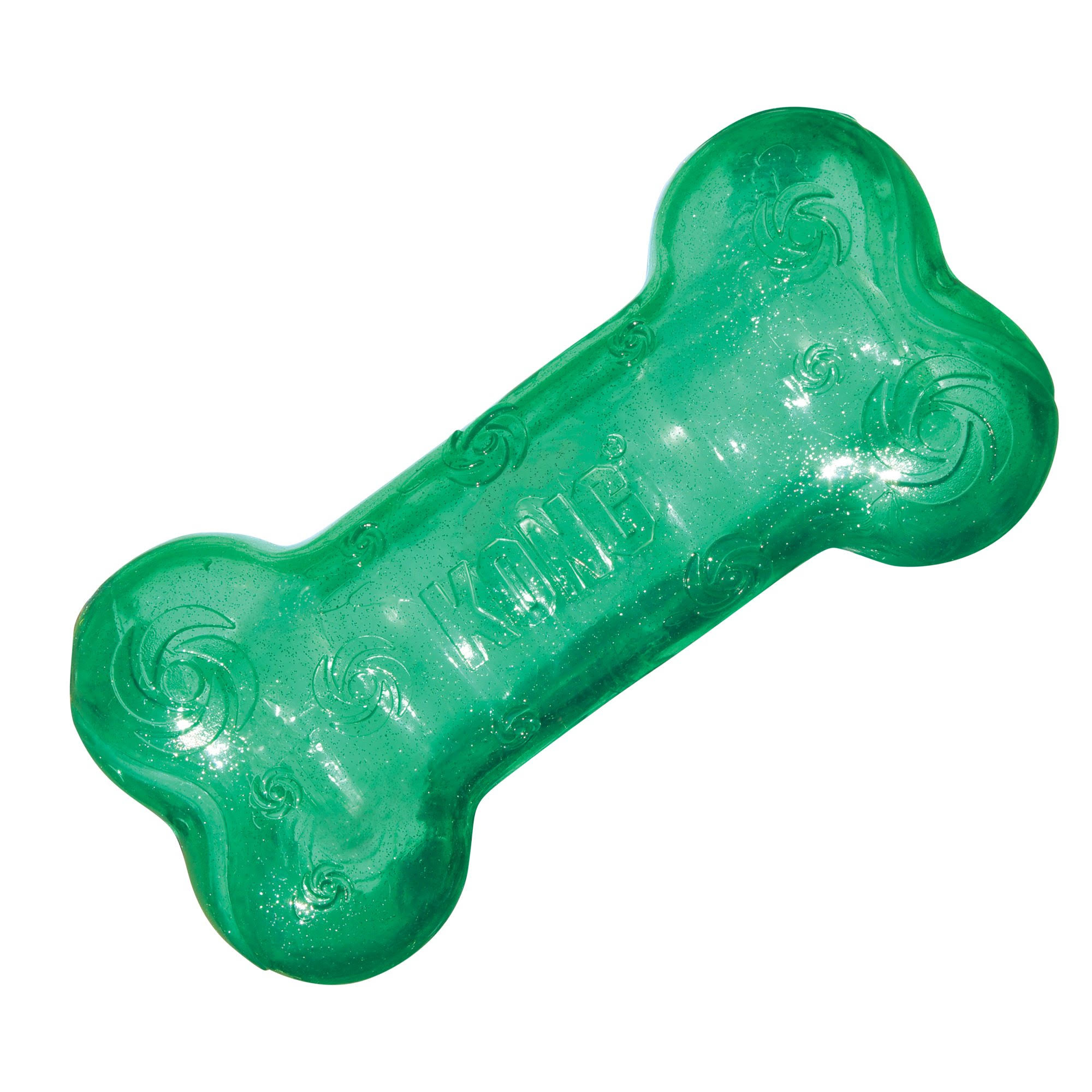 Kong Squeezz Crackle Bone - Medium, Colors May Vary