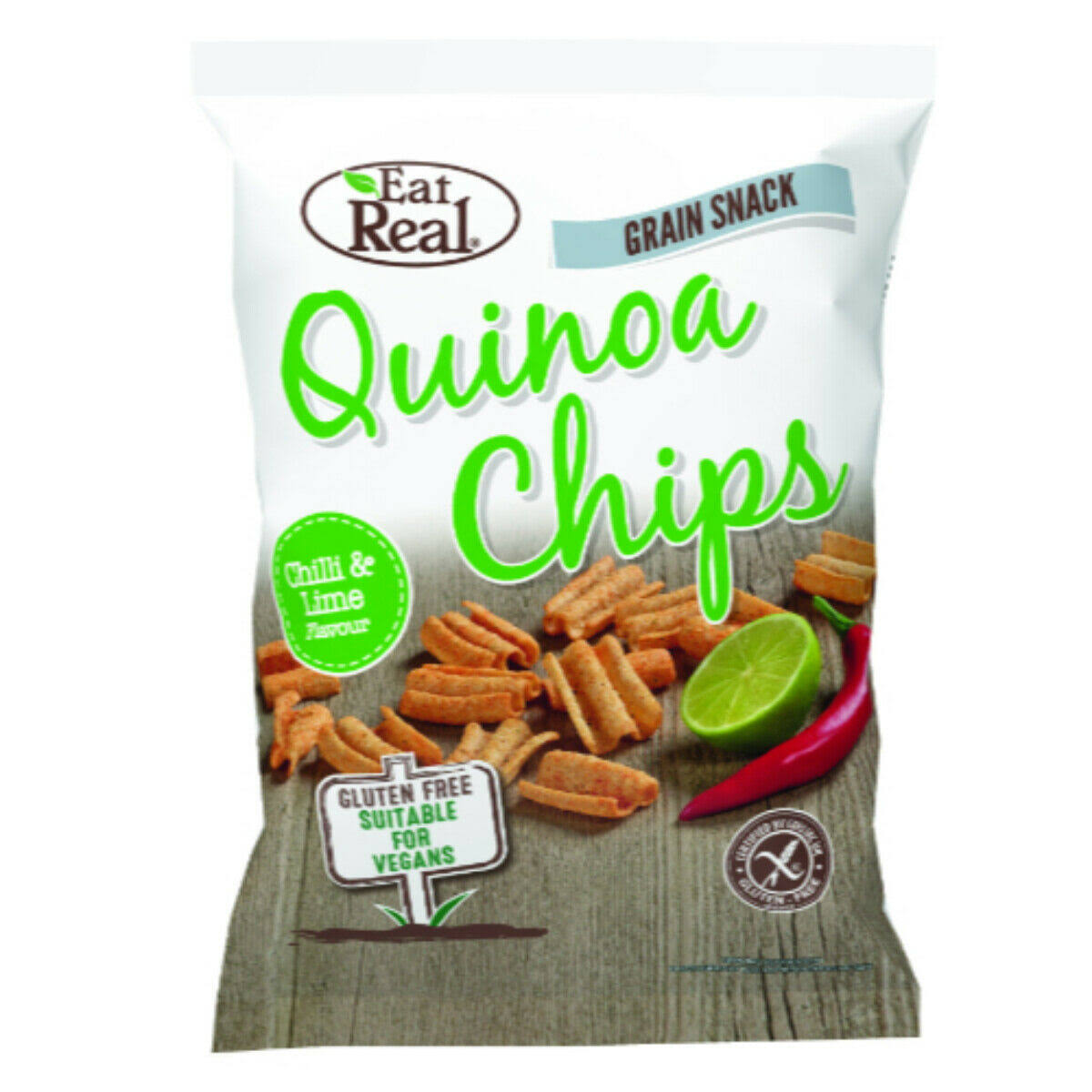 Eat Real Quinoa Chips - Chilli and Lime