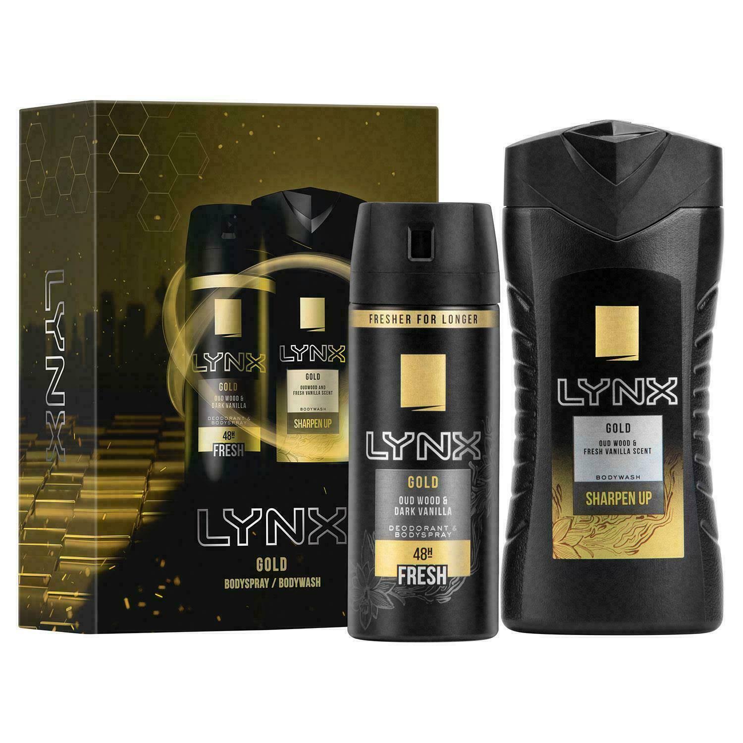 Lynx Gold Gift Set, Shower Gel & Deodorant