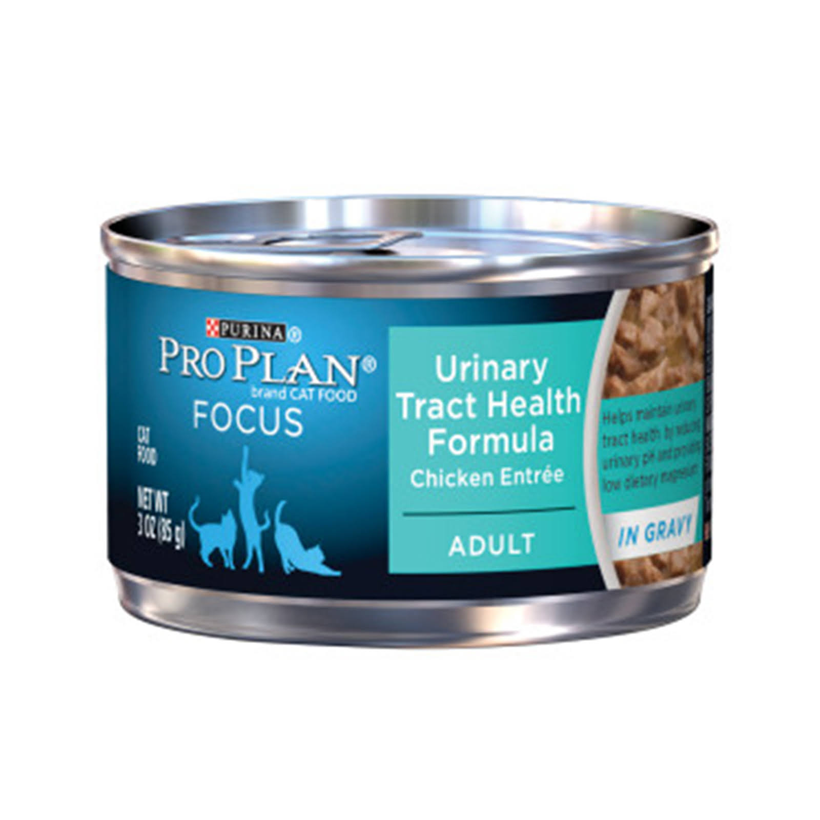 Purina Pro Plan Adult Canned Cat Food - Gravy Chicken, 3oz