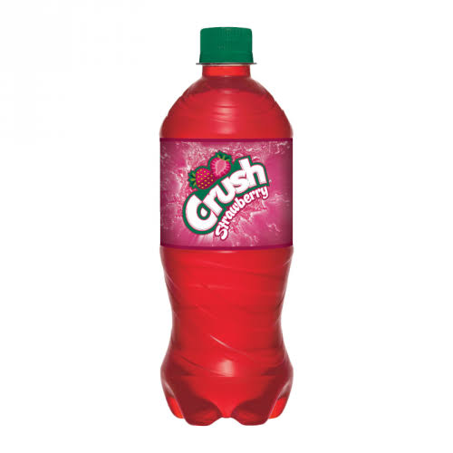 Crush Strawberry Soda 20oz (591ml)