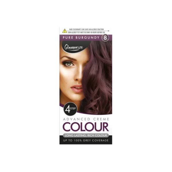 (Pure Burgundy) Hair Colour Advanced Creme - 4 Step Hair Dye