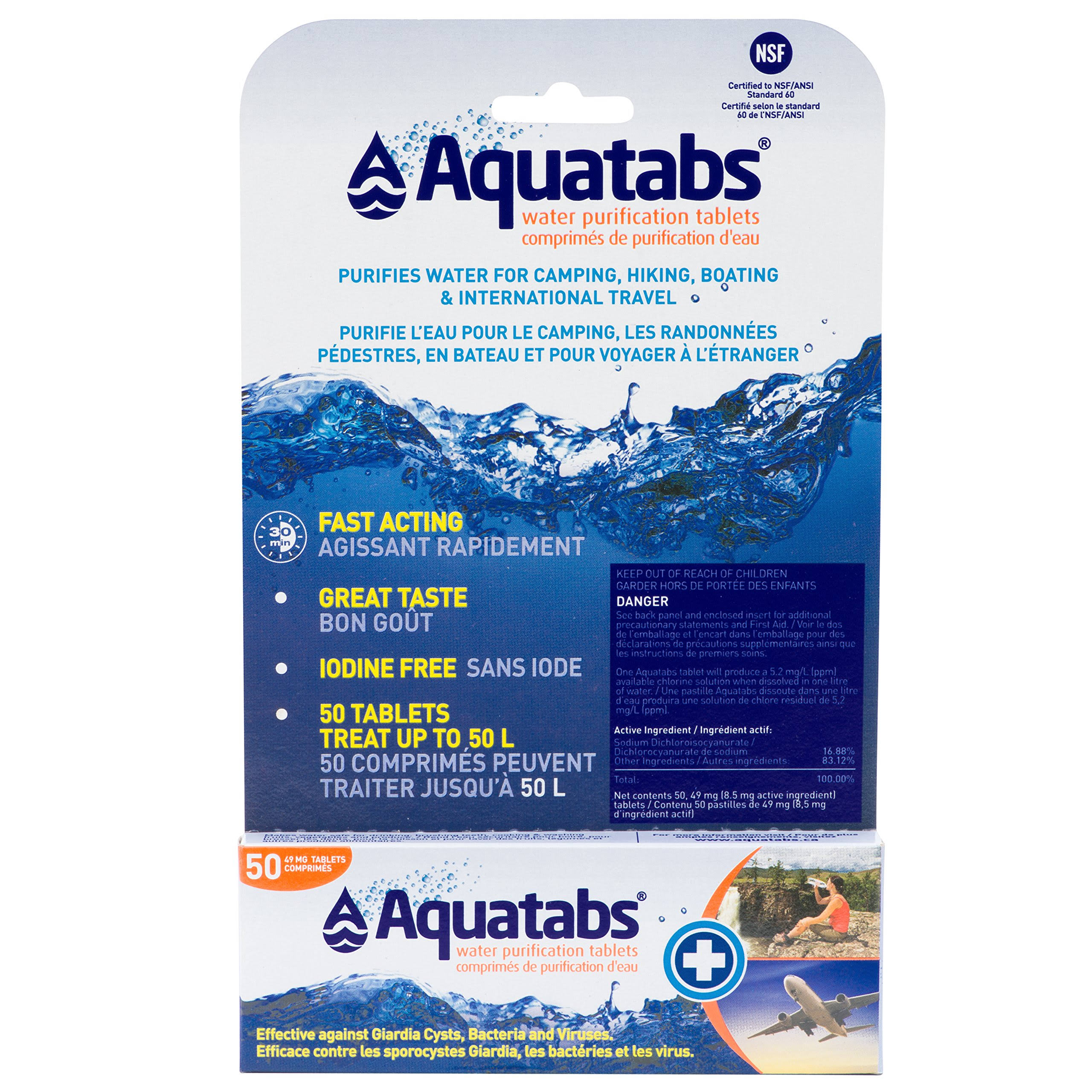 AQUATABS Water Purification Tablets