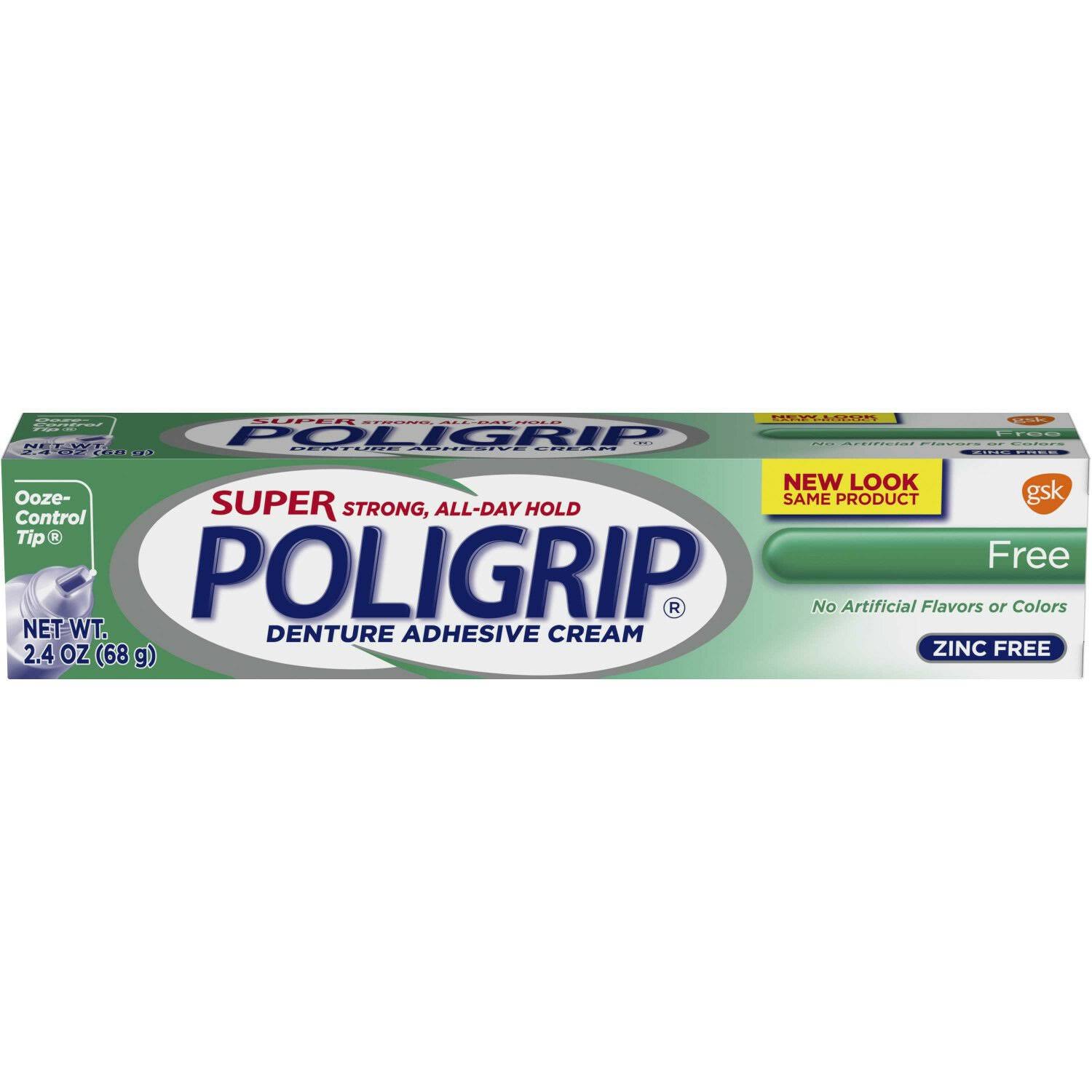 Super Poligrip Denture Adhesive Cream - 67g