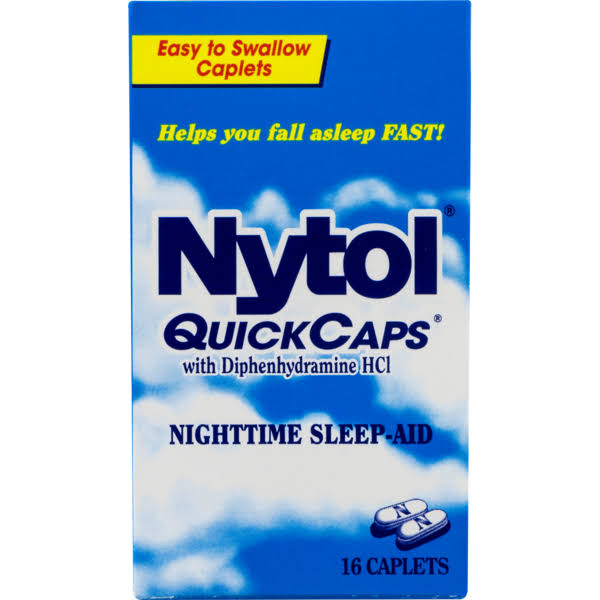 Nytol Quickcaps Nighttime Sleep-Aid Caplets