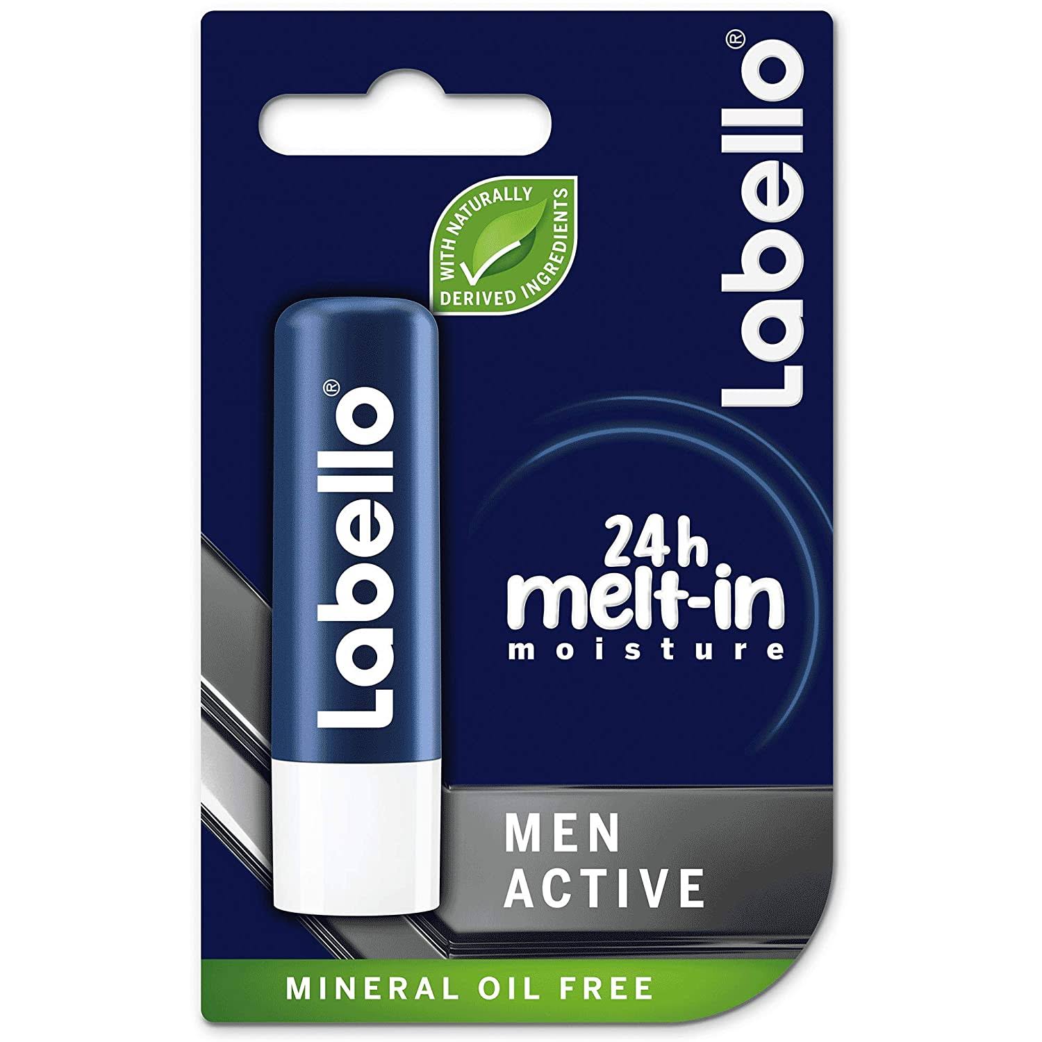 Labello Active Care Lip Balm for Men SPF 15 0.17 oz
