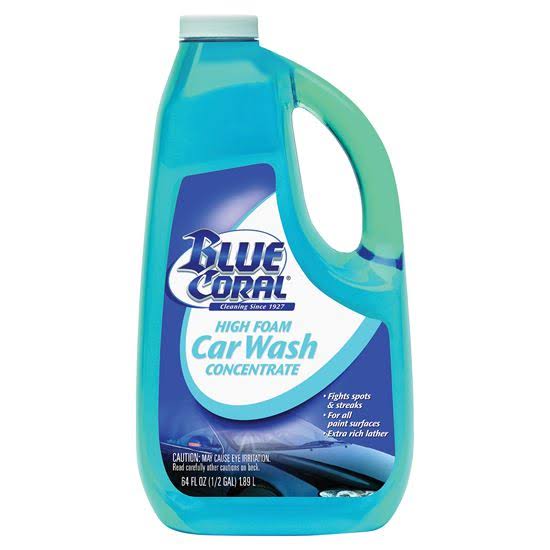 Blue Coral Liquid Car Wash - 64 Oz