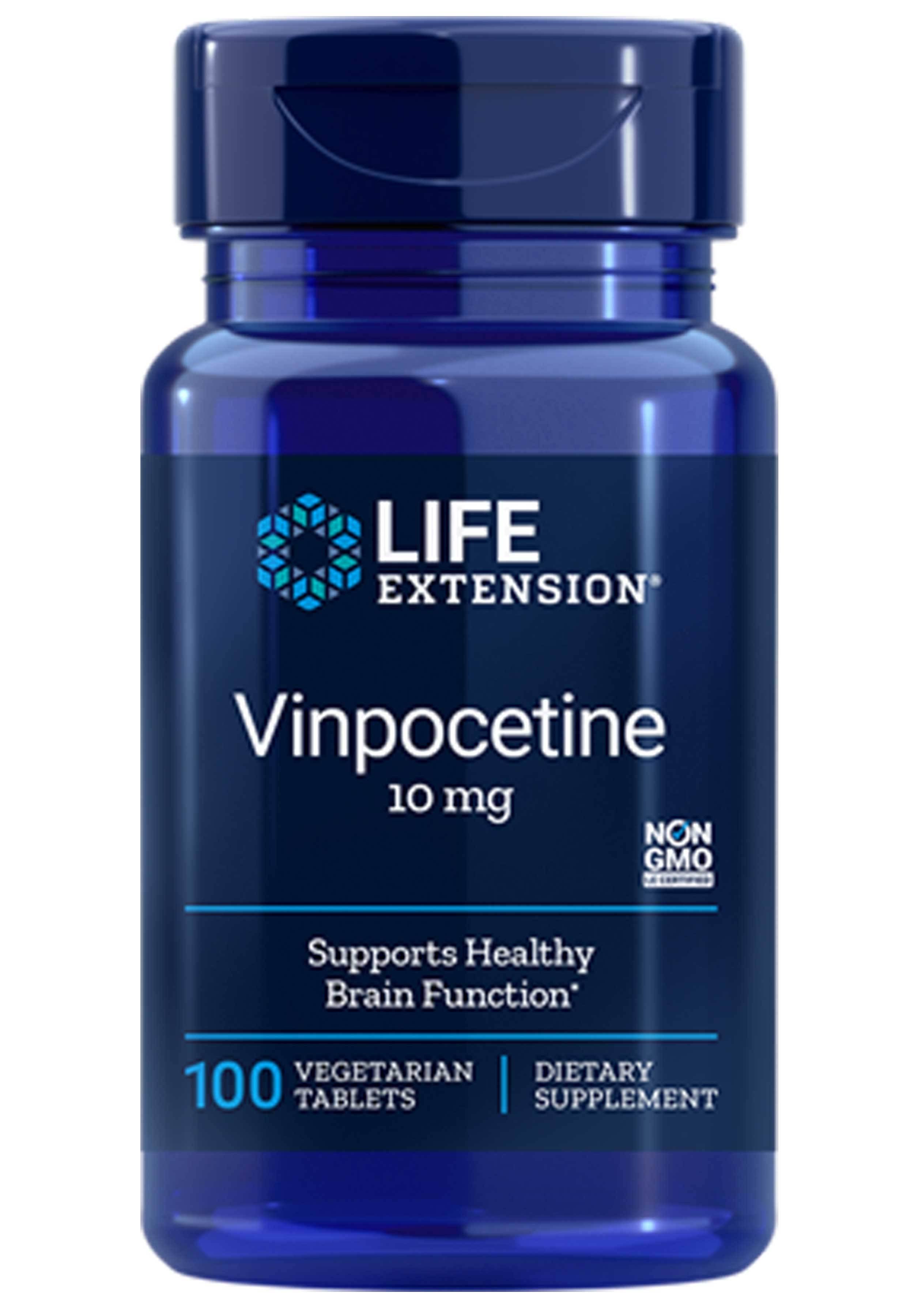 Supplements Life Extension Vinpocetine Dietary Supplement - 100 Tablets