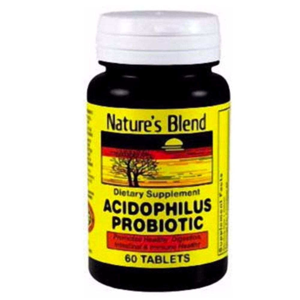 Nature's Blend Acidophilus Probiotic - 60 Tablets