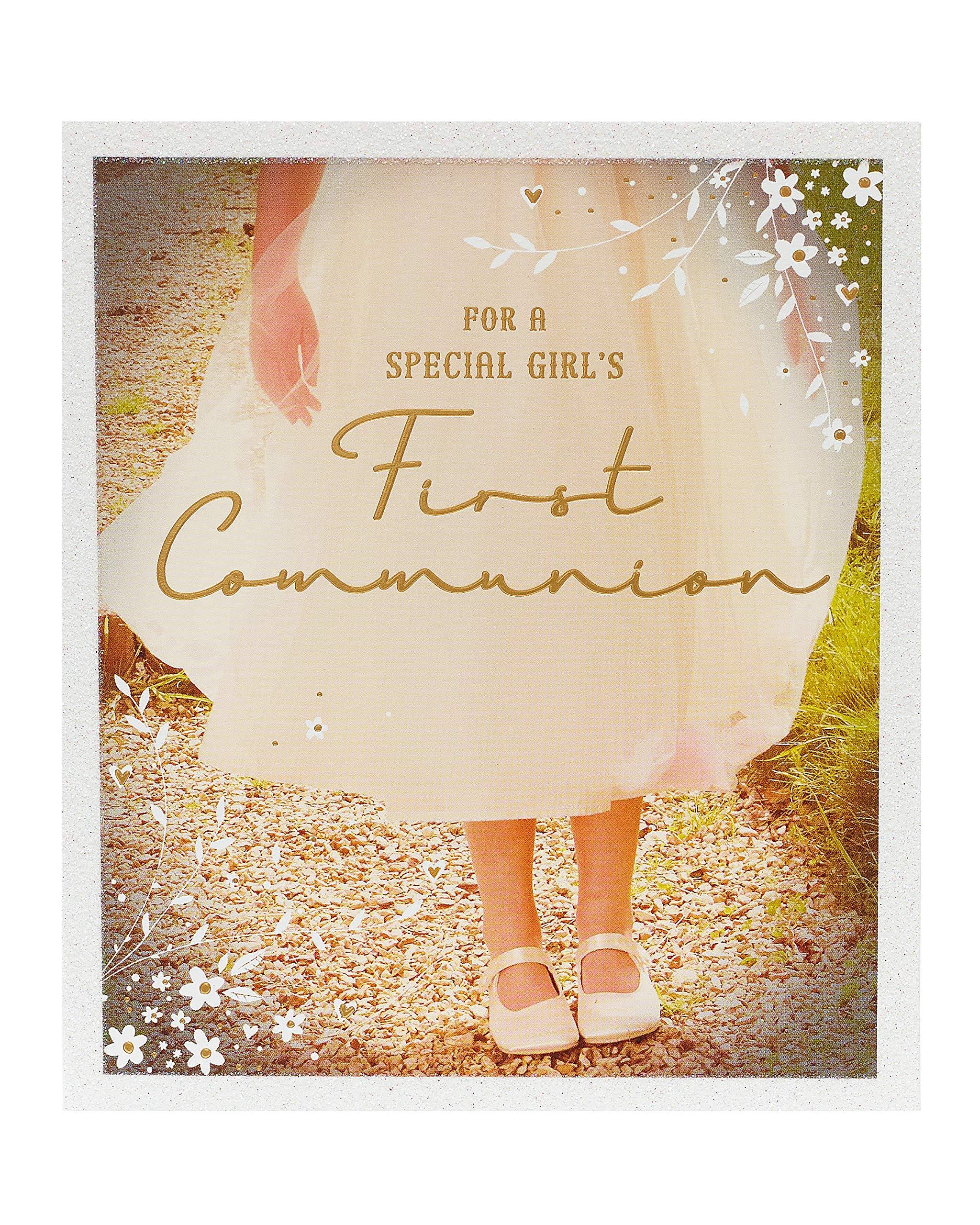 CBC FHC First Holy Communion Wrapping Paper Girls Boys 1st Holy Communion Religious Wrapping Paper Gifts Girls Boys