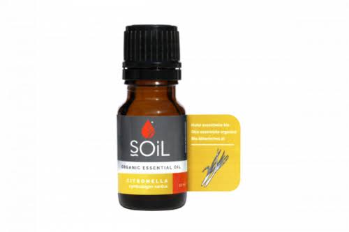 Soil Organic Essential Oil - Citronella, 10ml