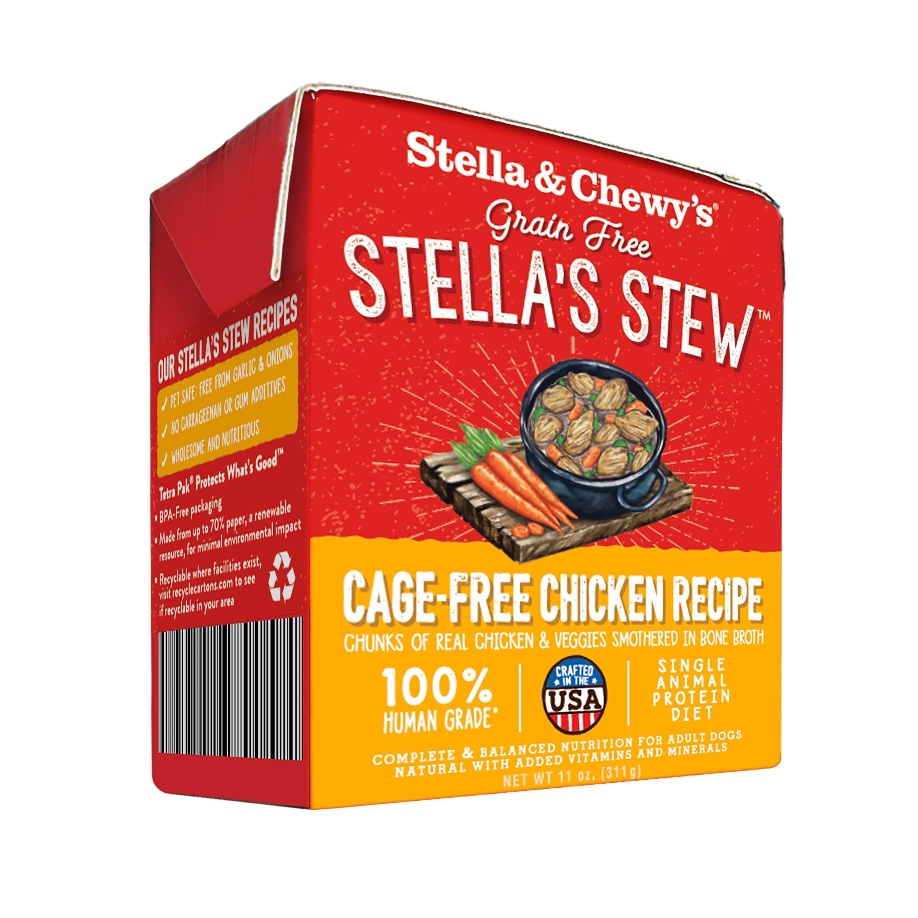 Stella & Chewy's Stella's Stew Cage Free Chicken Dog Food 11 oz.