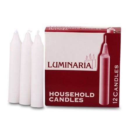 Household Candles, 12 Count