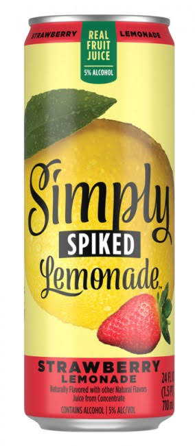 Simply Spiked Strawberry Lemonade 24oz