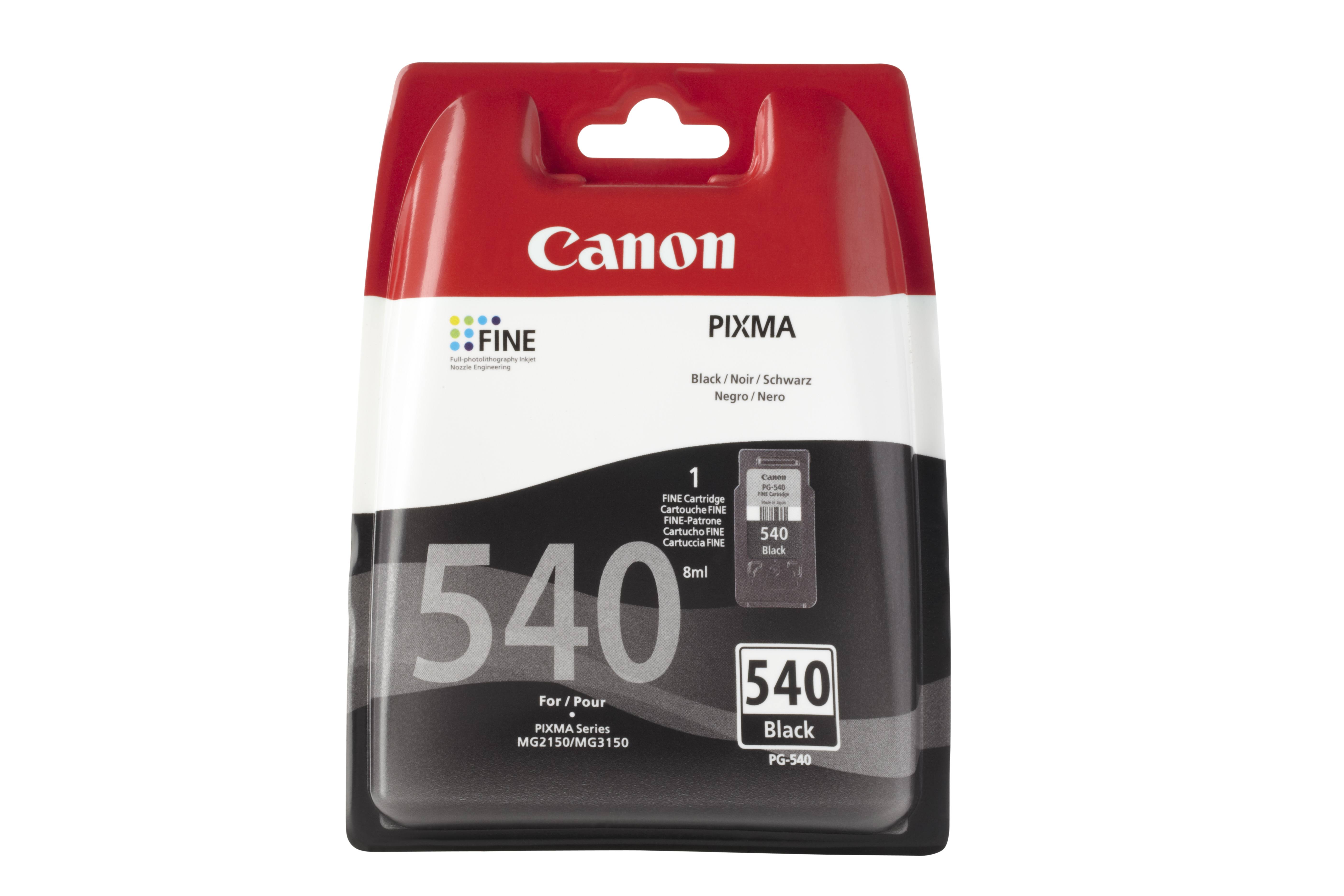 Canon Pg-540 Inkjet Cartridge - Black