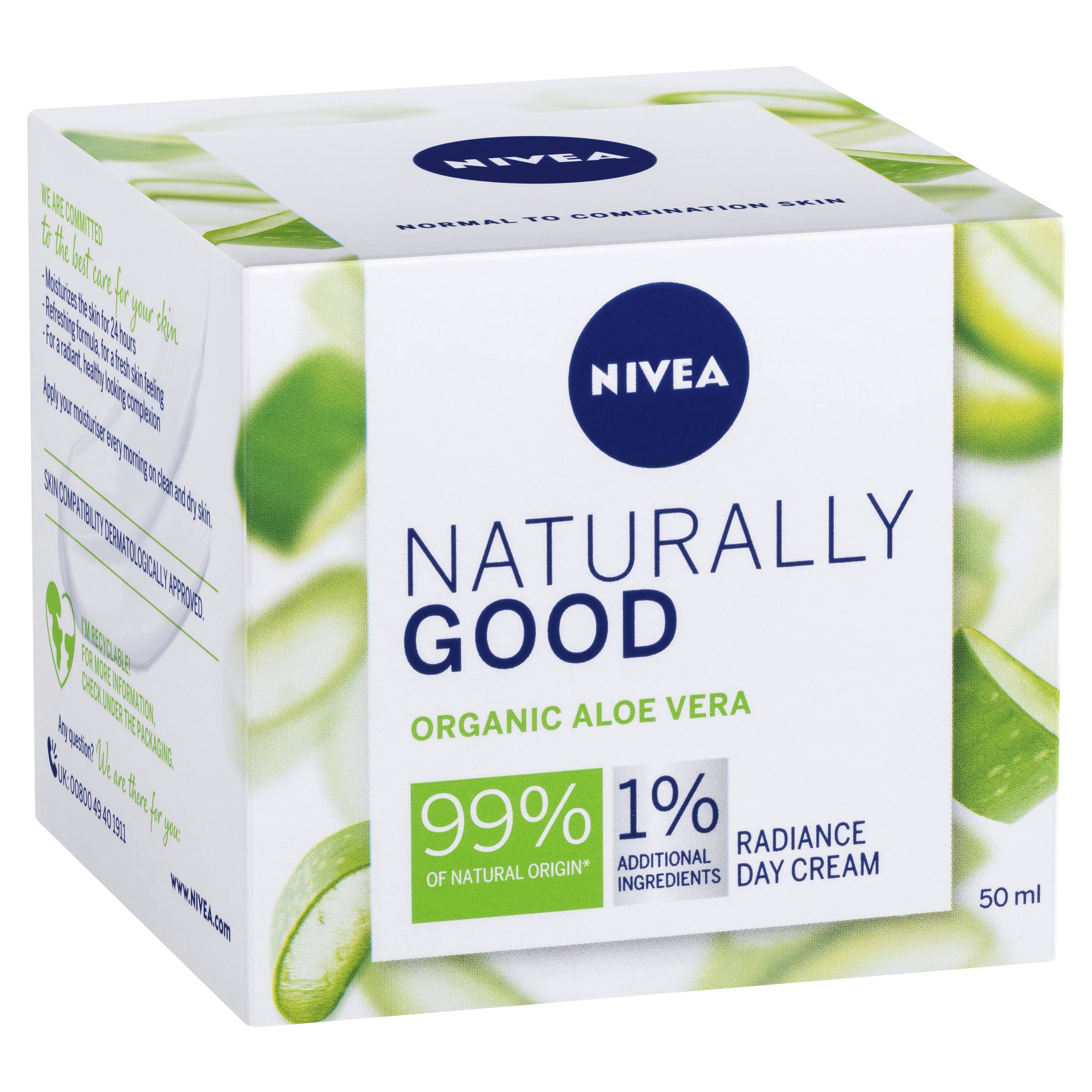 Nivea Naturally Good Aloe Vera Radiance Day Cream