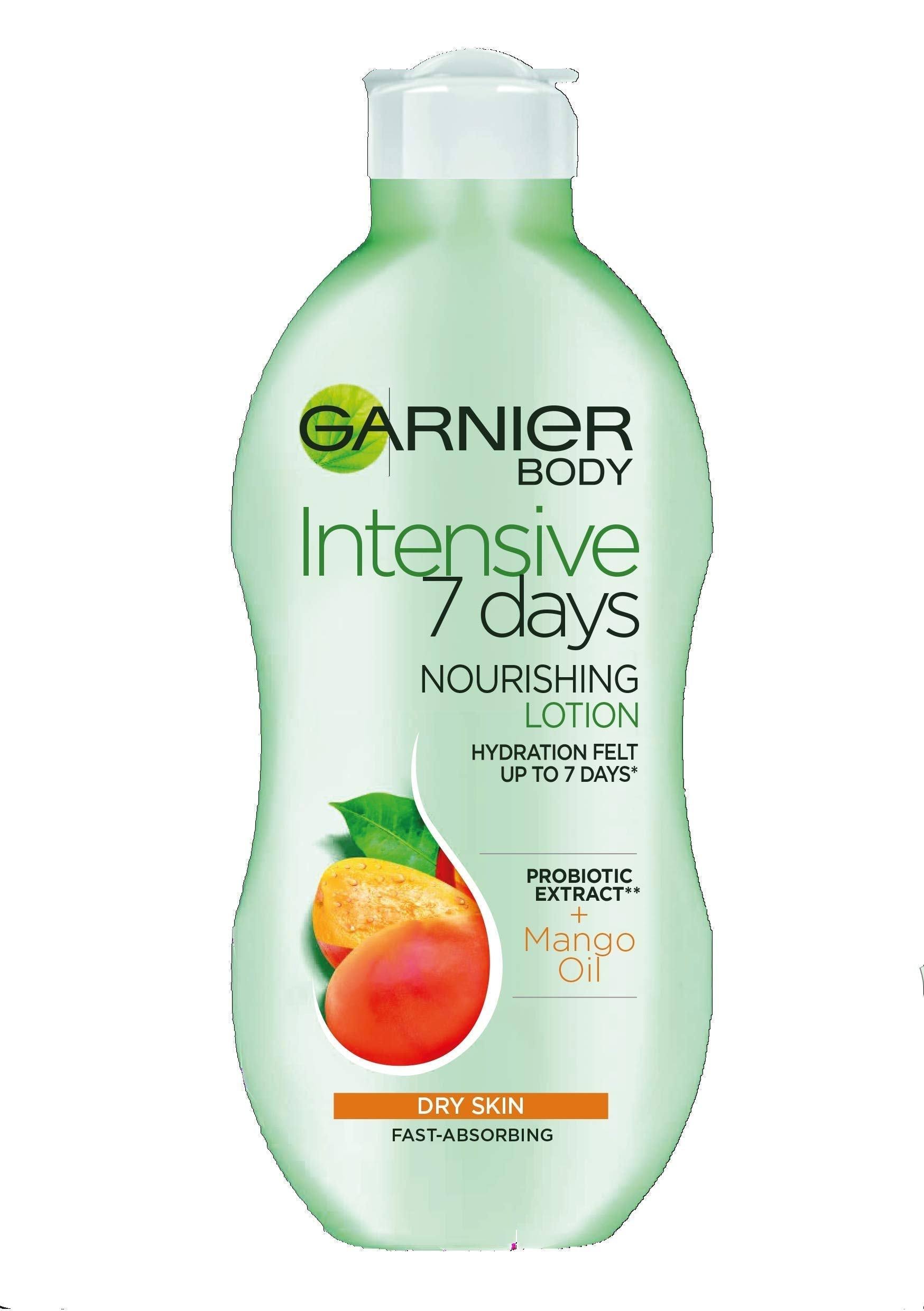 Garnier Intensive Dry Skin 7 Days Mango Probiotic Extract Body Lotion - 250ml