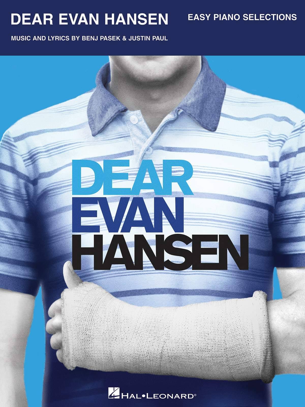 Dear Evan Hansen Easy Piano Selections - Hal Leonard