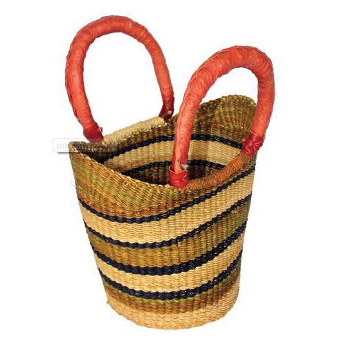 African Fair Trade Basket - Mini Tote