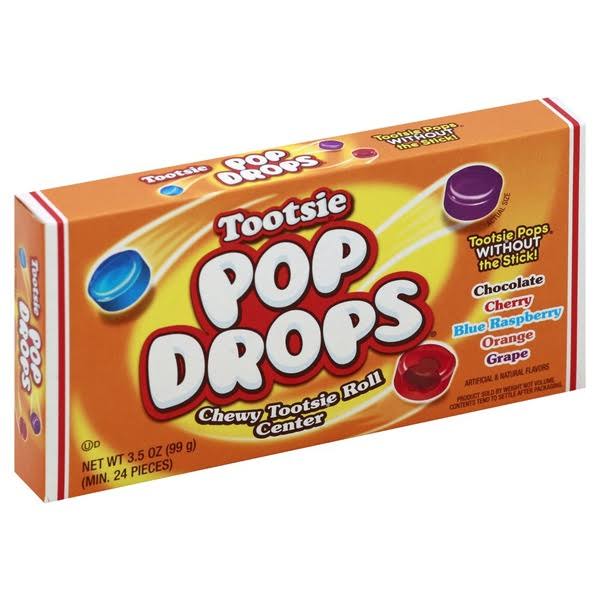 Tootsie Pop Drops Theatre Box Candy - 3.5oz