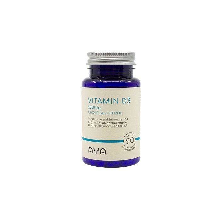 Aya Vitamin D3 1000IU Cholescalciferol - 90 Tablets
