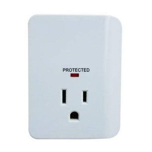 Master Electrician CT-042F Single Power Outlet Surge - White