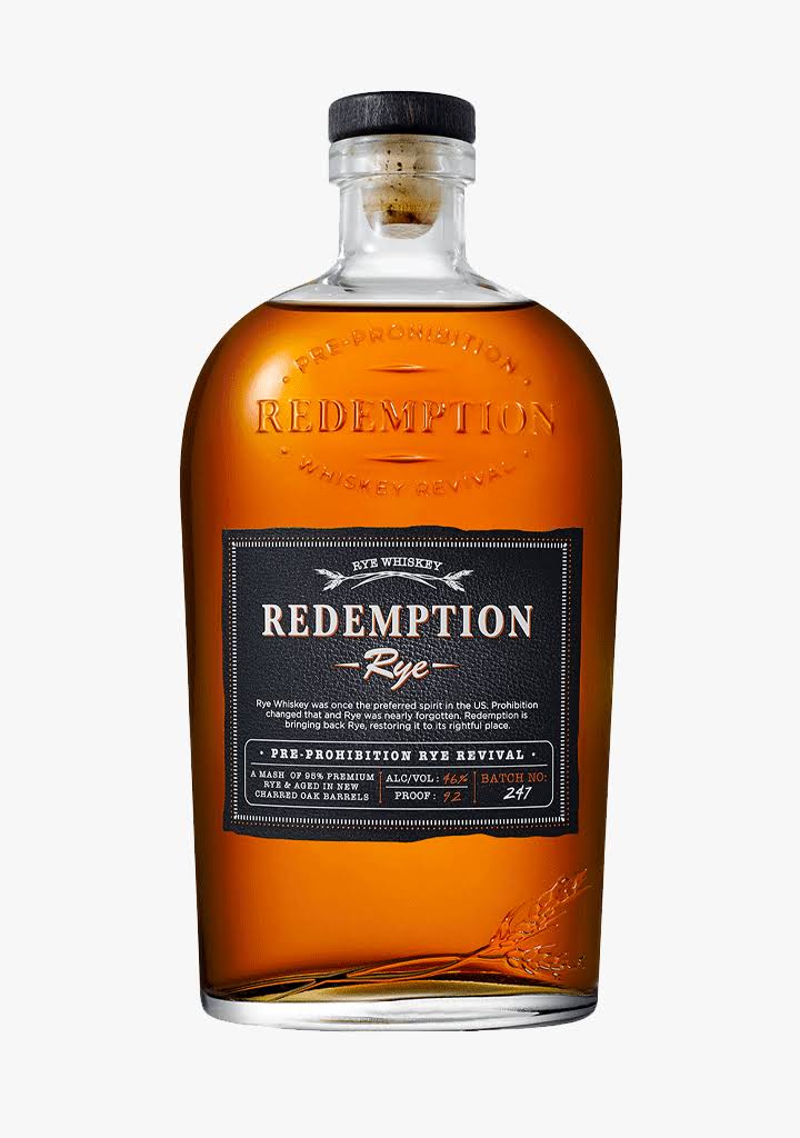 Redemption Rye Whiskey United States / 750ML