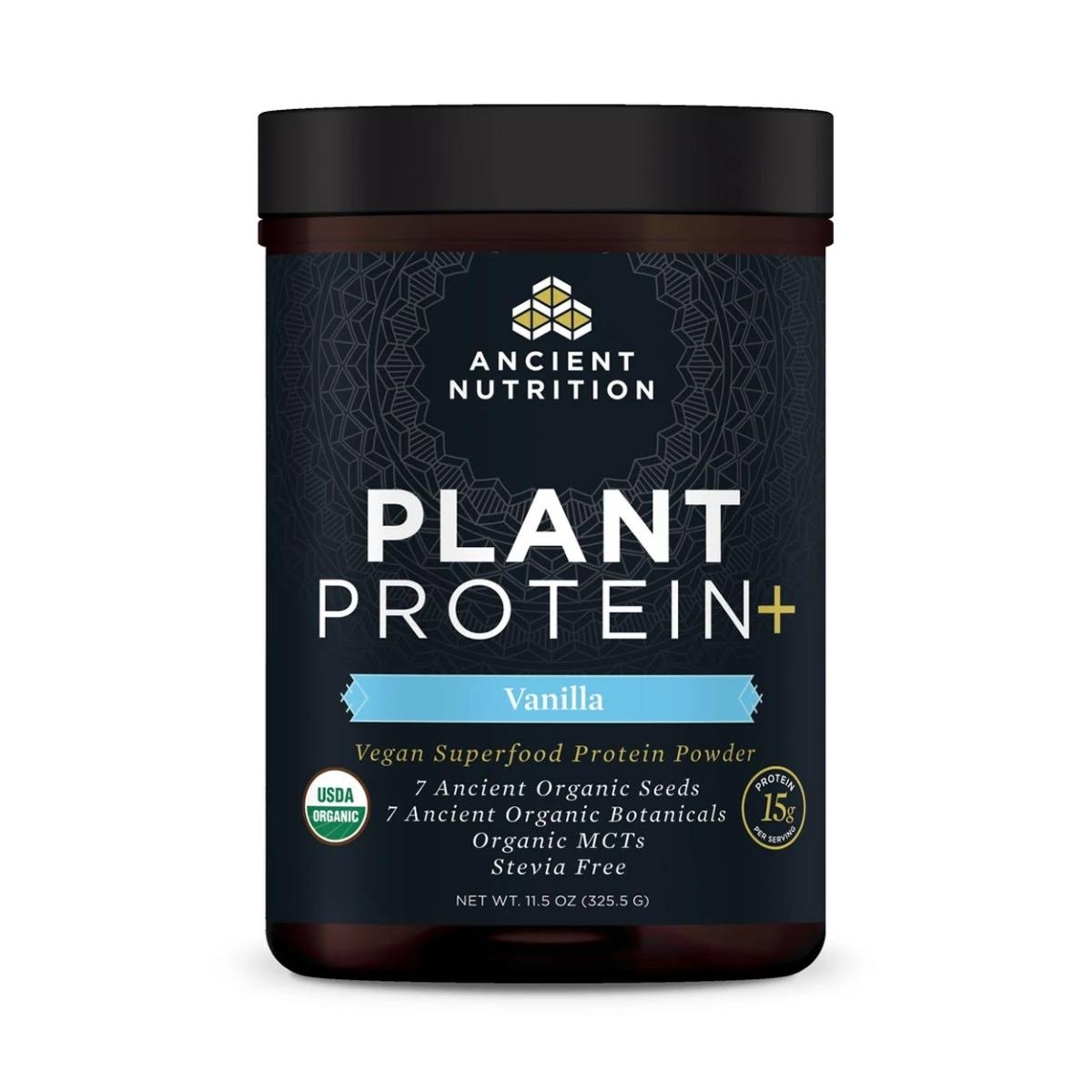 Ancient Nutrition | Plant Protein+ - Vanilla