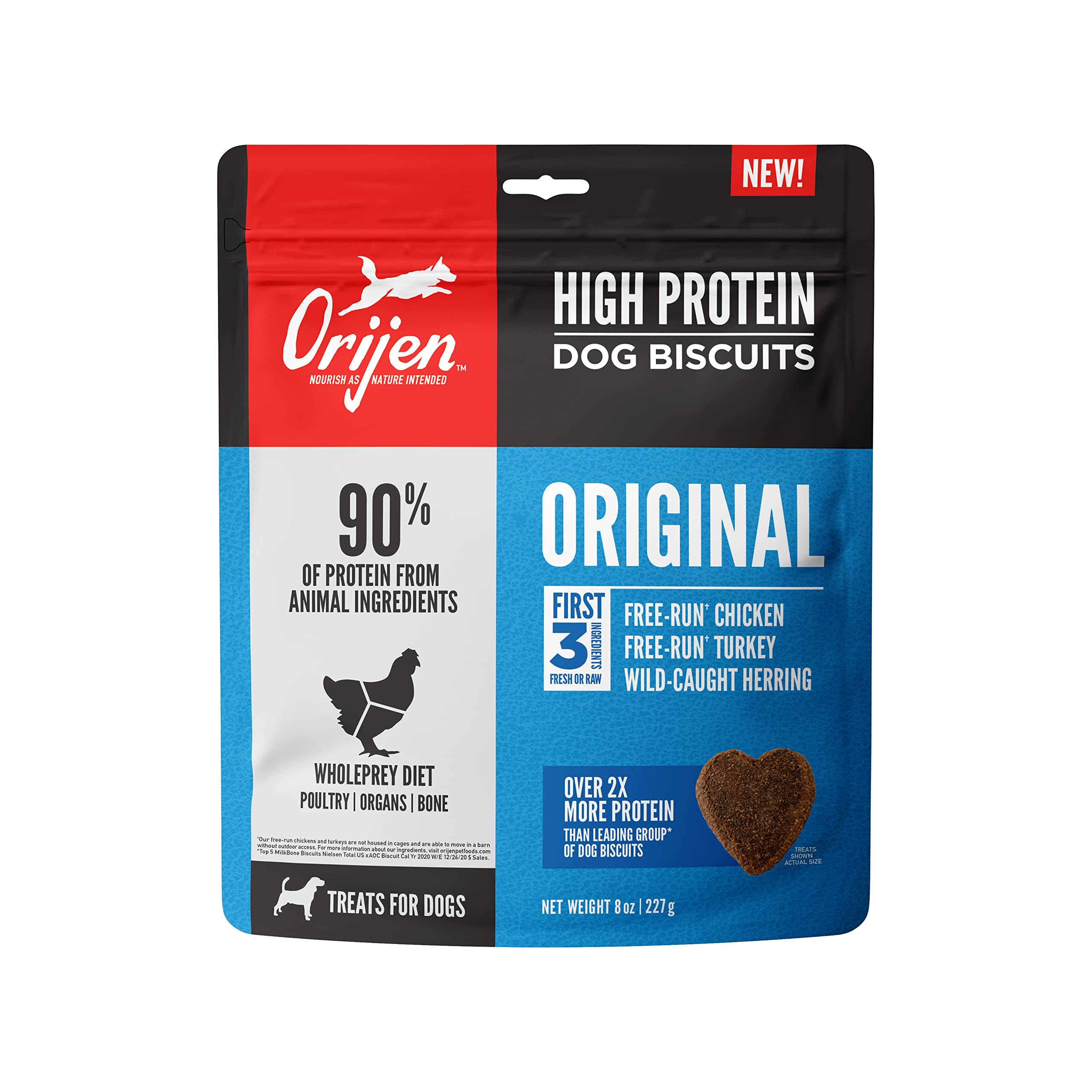 Orijen High Protein Original Dog Biscuits / 8 oz