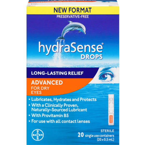 Hydra Sense Advanced Eye Drops - 0.5ml, 20pcs