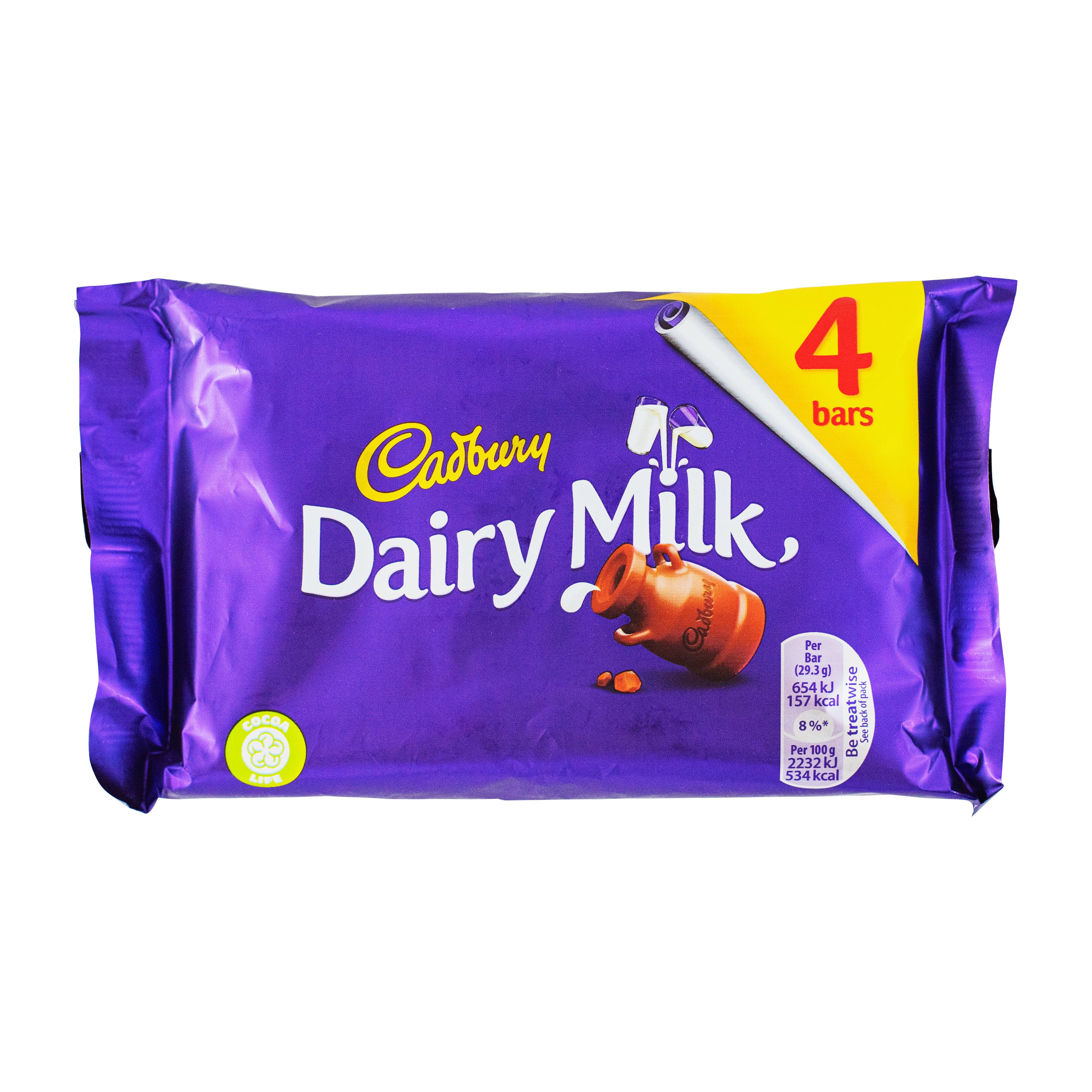 Cadbury Dairy Milk 4 Pack I Britshop