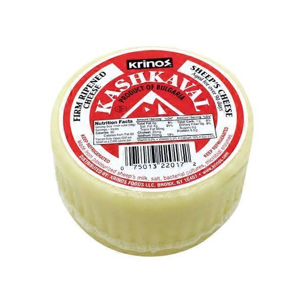 Krinos Kashkaval Cheese - 16 oz