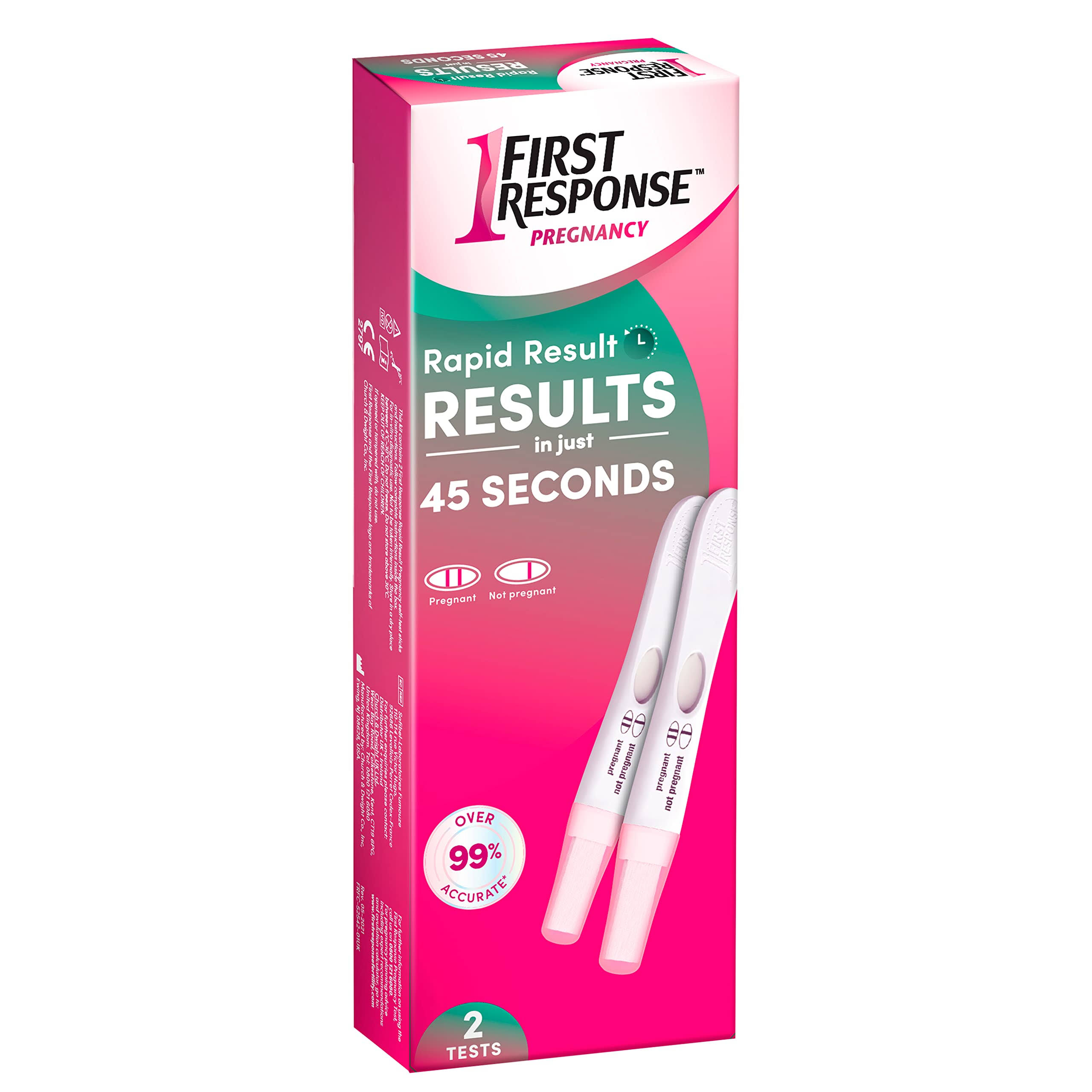 First Response Rapid Results Pregnancy Test 2 Pack