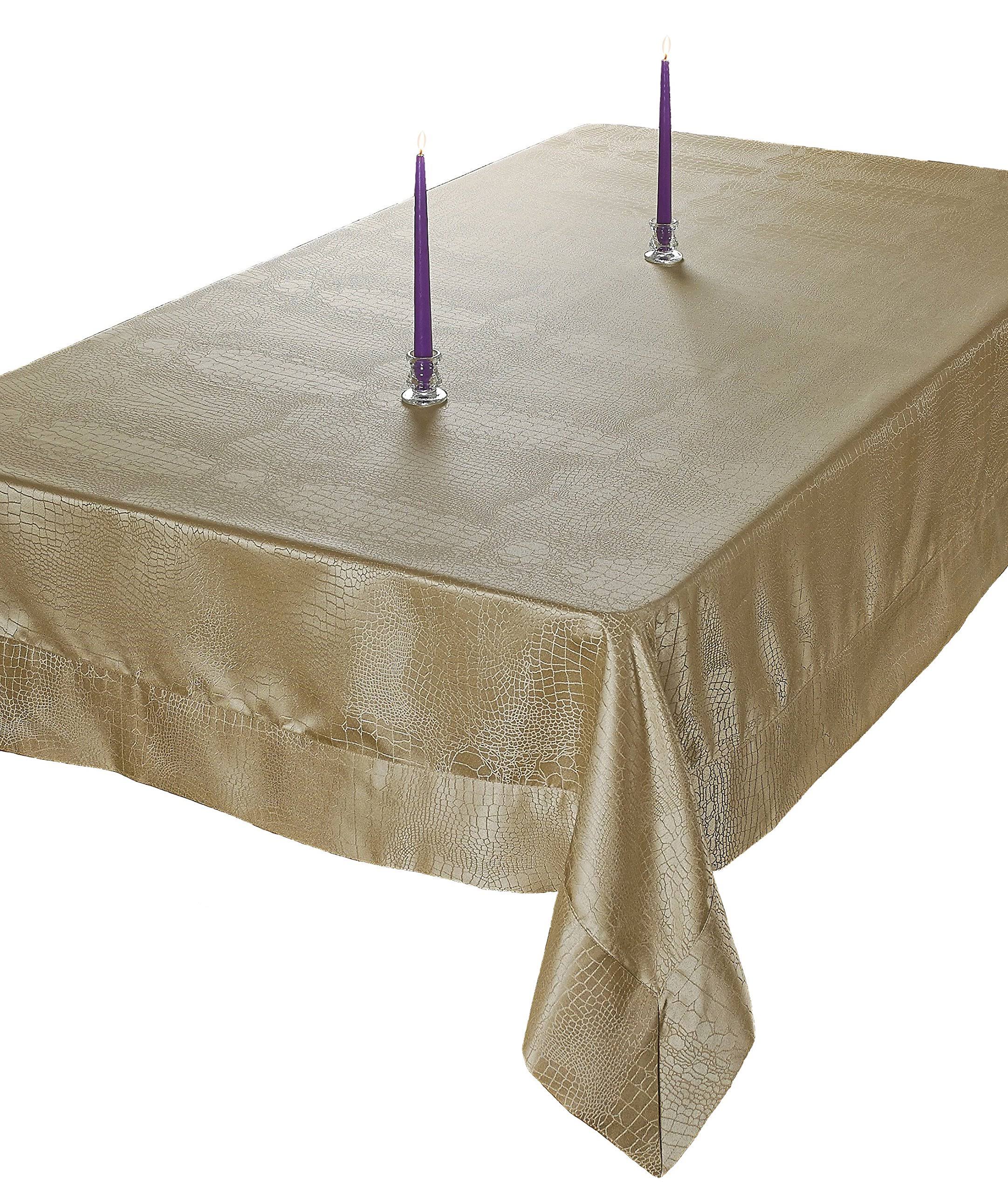 Luxurious Damask Crocodile Design Tablecloths | Textiles | 30 Day Money Back Guarantee | Best Price Guarantee | Delivery Guaranteed