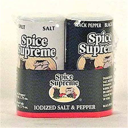 DDI Spice Supreme Iodized Salt and Pepper Duo Case