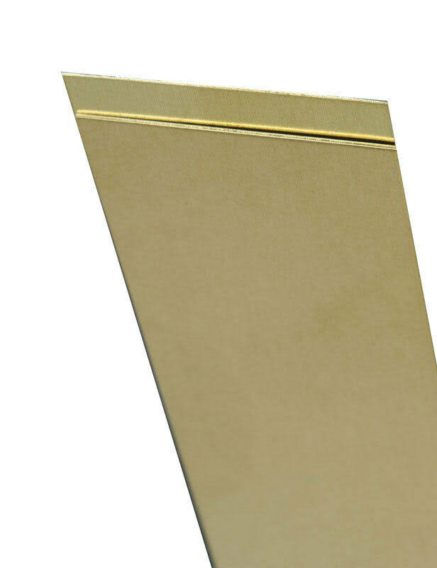 K and S Engineering Brass Strips - 0.093" x 1/4" x 12"