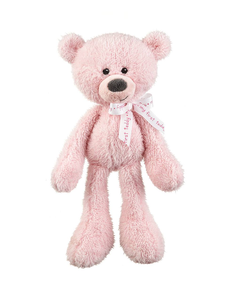 GANZ Stuffed Animal Pink 'My First Teddy' Bear Plush Toy One-Size