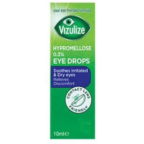 Vizulize Hypromellose 0.3% Eye Drops 10Ml