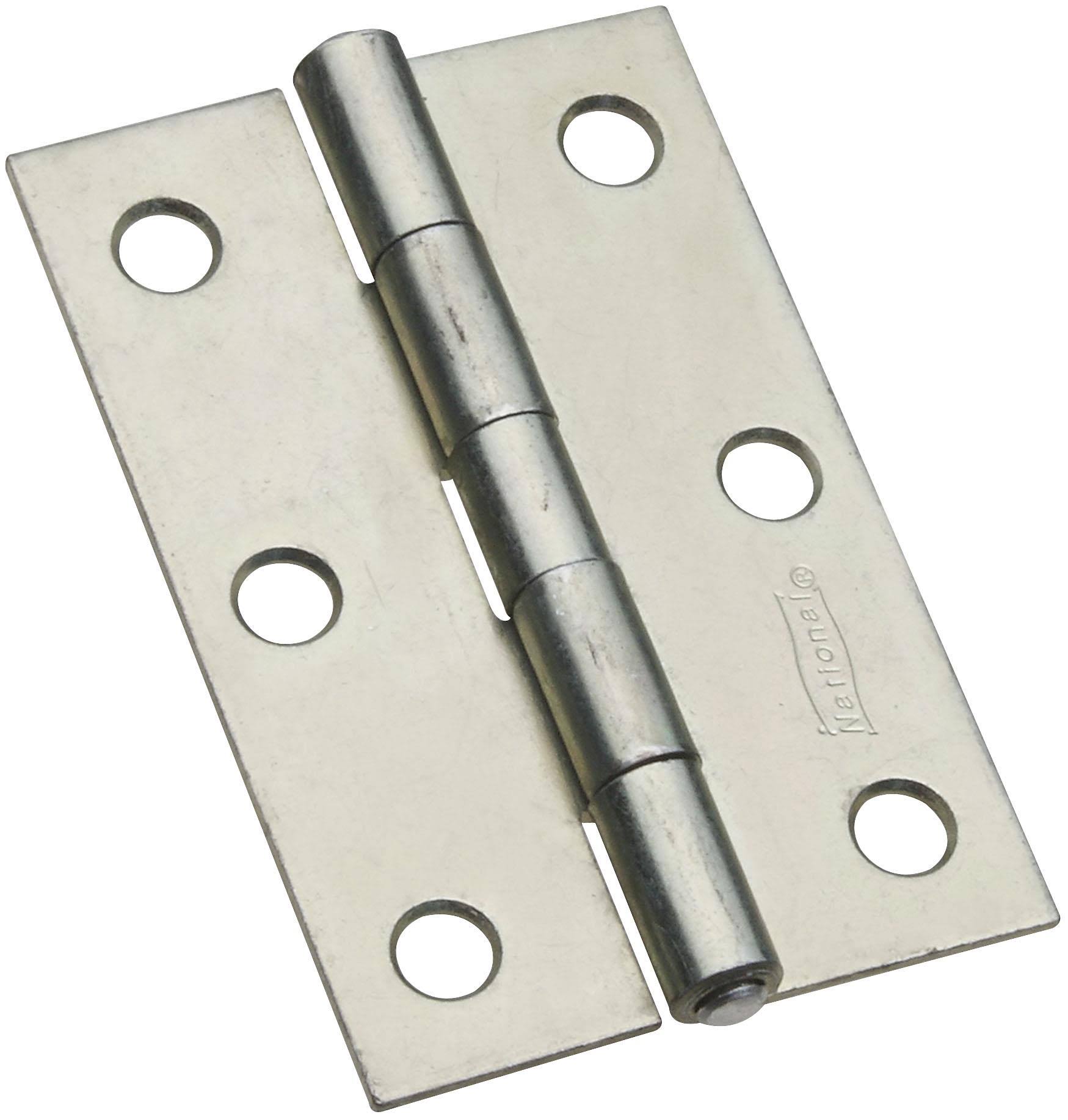 National Hardware Non-Removable Pin Hinge - 3"