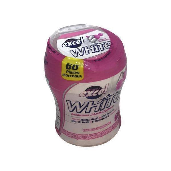 Excel White Bubblemint Sugar-Free Chewing Gum