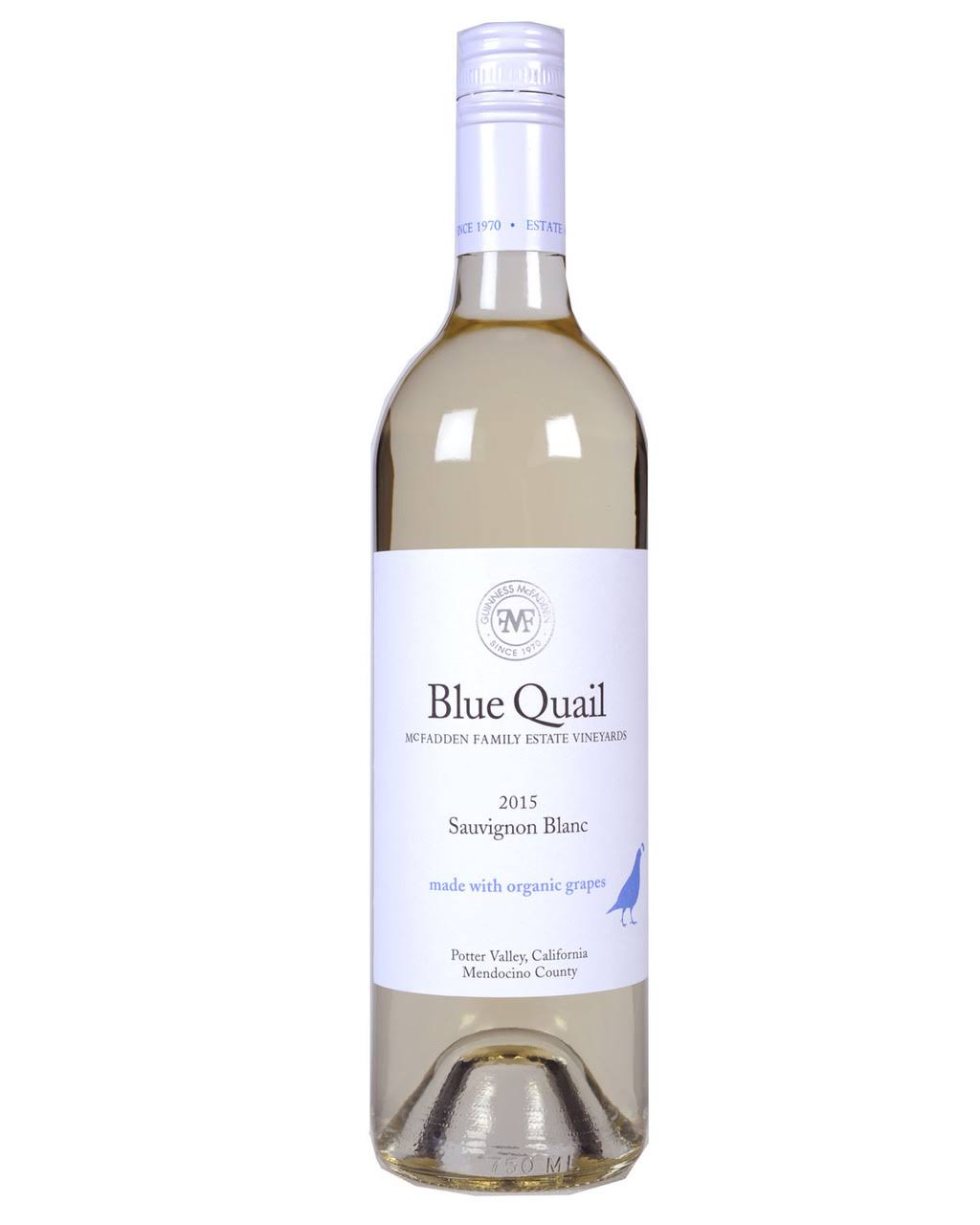 Blue Quail Sauvignon Blanc 750ml (Organic)