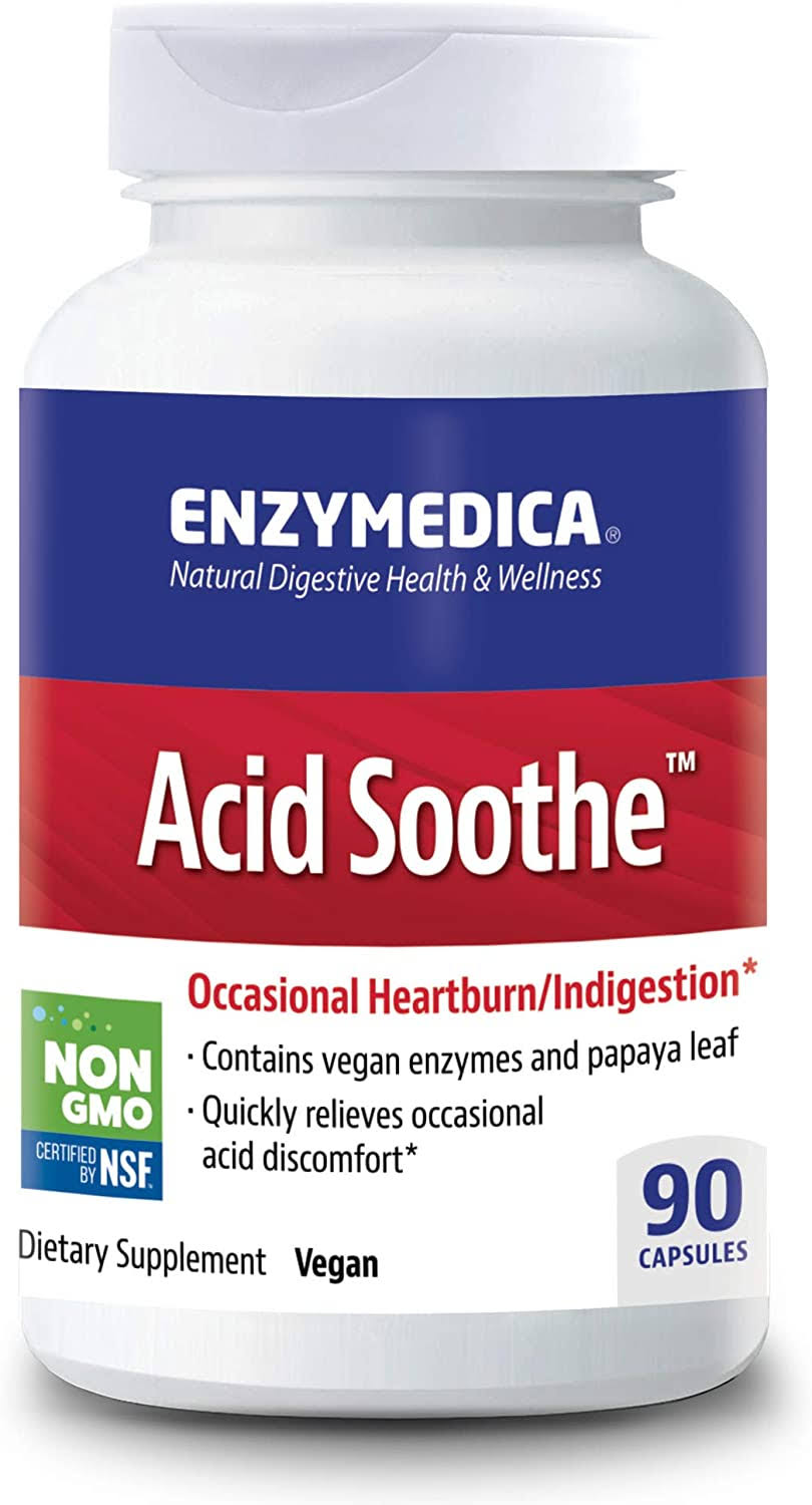 Enzymedica Acid Soothe Dietary Supplement - 90ct