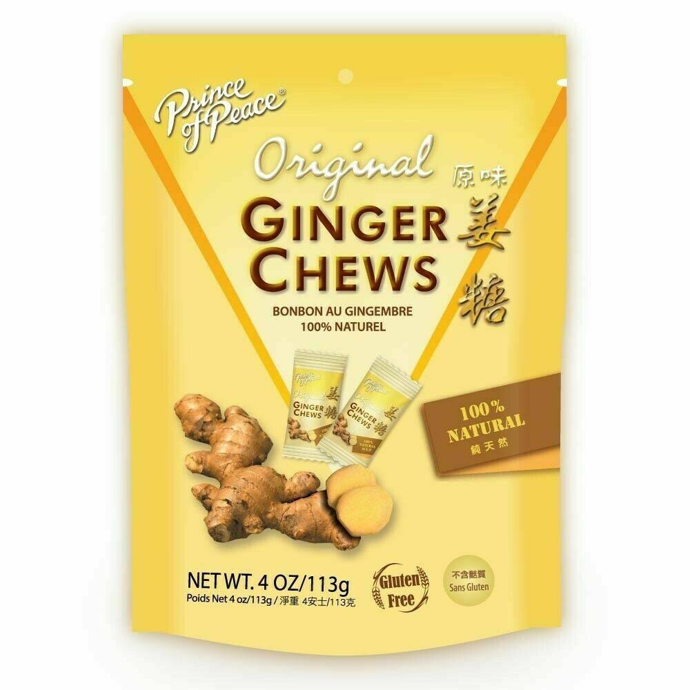 Prince of Peace Ginger Chews - Original - 4 oz (113 g)