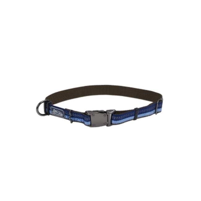 Coastal Pet Reflective Nylon Adjustable Dog Collar - Blue