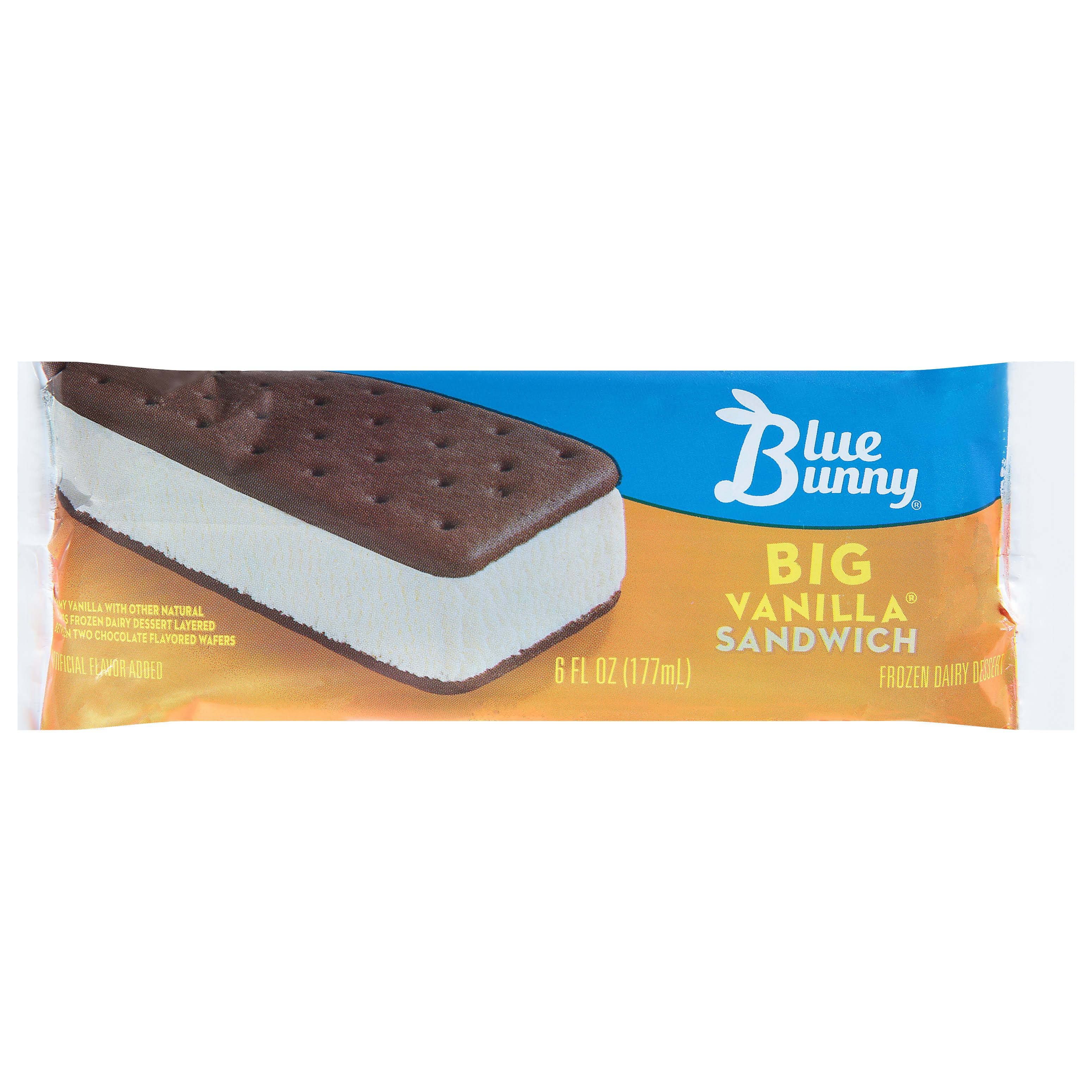 Blue Bunny Big Vanilla Ice Cream Sandwich