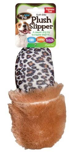 Bow Wow Soft Sherpa House Pet Slipper Toy